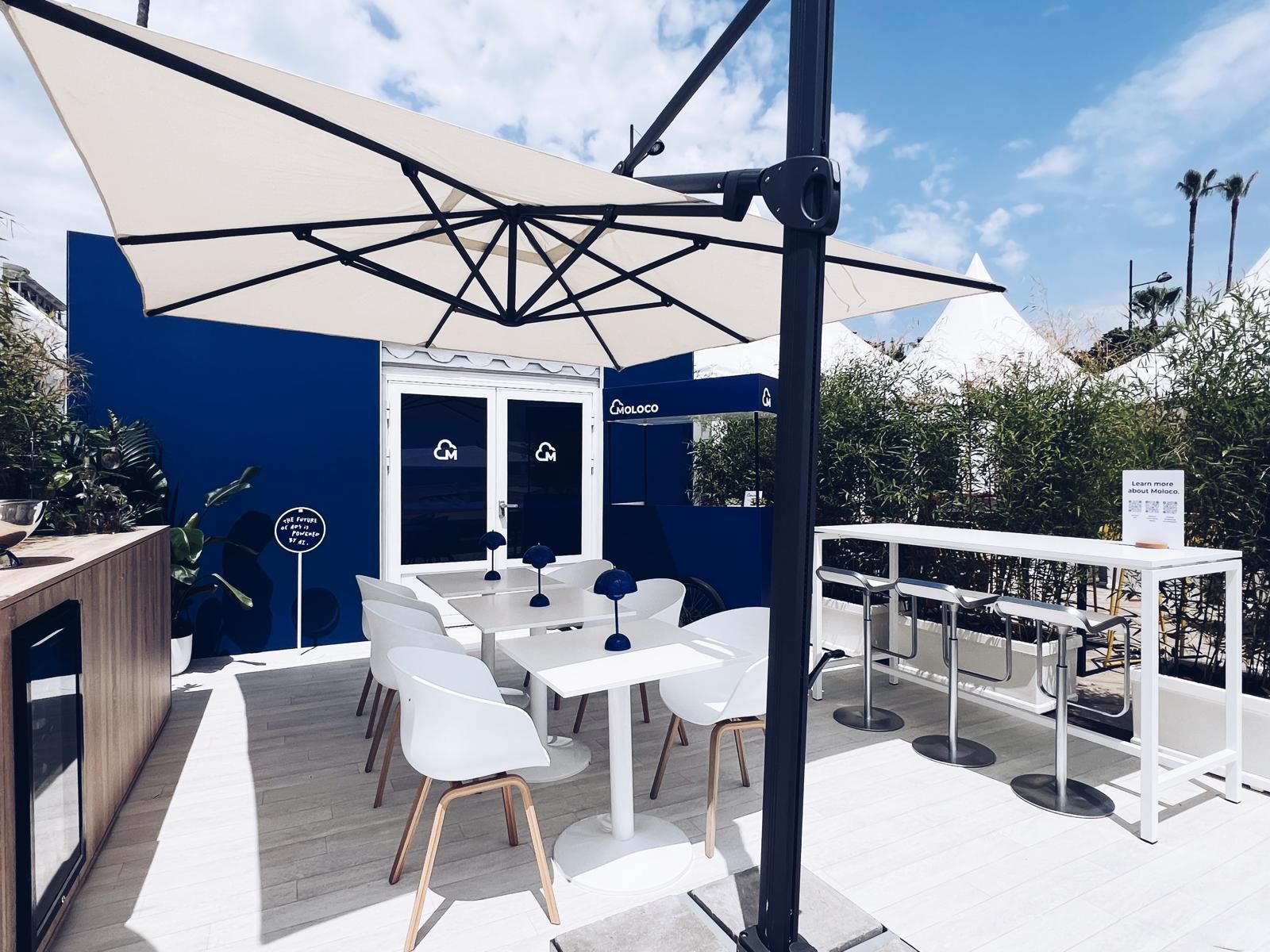 Moloco cabana at Cannes Lions 2025